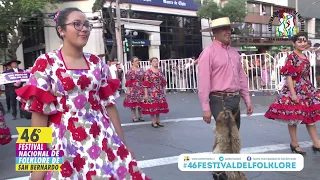 Coironal de Linares  en Festival de Folklore 2017