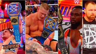 WWE SummerSlam 2021 - John Cena Wins Universal Championship, Goldberg Wins WWE Title, Dean Ambrose..