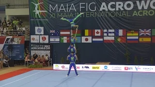 Ginástica: Maia International Acro Cup 2017