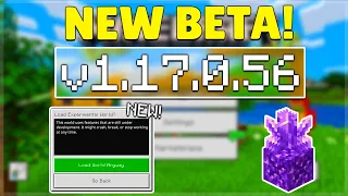 MCPE 1.17.0.56 NEW UI EXPERIMENTS MENU ADDED! Minecraft Pocket Edition Java Parity & Bug Fixes