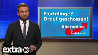 Statistikexperte Butenschön mit Zahlen zur AfD | extra 3 | NDR