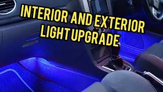 Interior and Exterior LED light upgrade on my Ford Focus ST225 mk2.