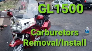 GL1500 Carburetor Removal Install