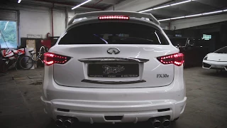 Динамический поворотник для Infiniti QX70.