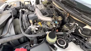 Работа двигателя 2LTE Toyota Crown LS151