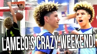 LaMelo Ball HISTORIC AAU Weekend! First DUNK, "ANKLE BREAKER" & MID-GAME FORFEIT!