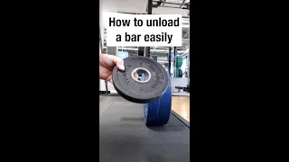 Unload a bar EASILY! (2 super quick tips)