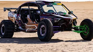 Test Driving a 1400hp Funco FD9 Sand Car in Glamis