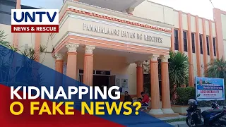 PNP CamNorte, nagbabala sa nagpapakalat ng fake news sa umanoy mga insidente ng kidnapping sa probin