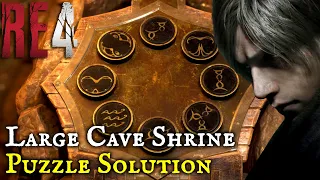 RE4 Large Cave Shrine Puzzle Solution (Chapter 4) Resident Evil 4 Remake