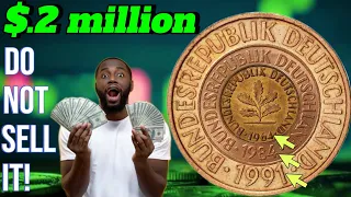 👉$2 million 👈 Do you have one ! Rare and Valuable Error Coins 2 Pfennig Germany worth big money