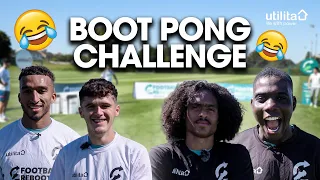 🤣 "The Tahith Chong Show" | Boot Pong Challenge | Utilita