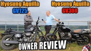 Hyosung Aquilla GV125 Owner INTERVIEW (FT Hyosung Aqullia GV300)