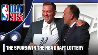 🚨 Spurs win the 2023 NBA Draft Lottery 🚨 Victor Wembanyama to San Antonio? 👀 | NBA on ESPN