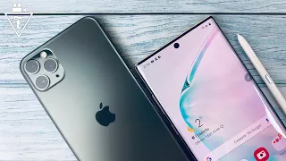 Полное сравнение iPhone 11 Pro Max и Samsung Galaxy Note 10+