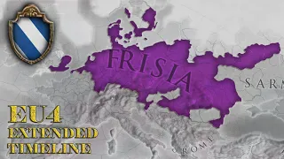 EU4 Timelapse - Rise and fall of a Barbarian Empire (Extended Timeline) [0-500]