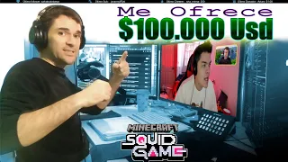 🦑  Streamers RECHAZAN ganar 💰100.000 USD del Torneo del Calamar de Komanche, Rubius y AuronPlay