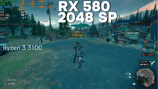 Days Gone Benchmark | RX 580 2048SP | Ryzen 3 3100 | Budget Build