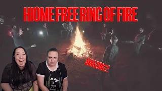 BEST FRIEND REACTS TO HOME FREE - RING OF FIRE (FT. AVI)