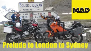 Prelude to London to Sydney Motorcycle Adventure