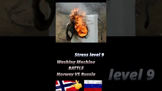 Washing Machine Destruction BATTLE! Norway VS Russia