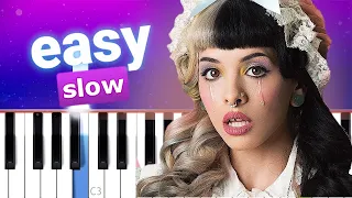 Melanie Martinez - Play Date (100% EASY PIANO TUTORIAL)