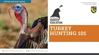 AHE 2021 Webinar #5- Turkey Hunting 101