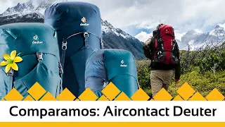 Comparamos as Mochilas Aircontact Deuter - AltaMontanha Responde #38