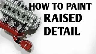 How to paint Raised Detail - Scale Modelling