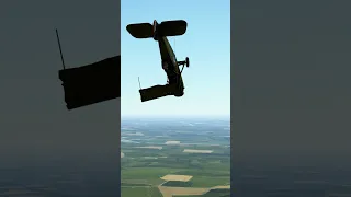 WW1 fighters collide and fall apart mid-air #shorts #crash #airplane