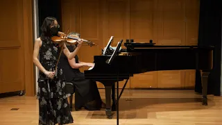 Keilani performs Veracini's Violin Sonata in E minor, Largo