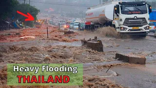 Flooding in THAILAND. Nakhon Si Thammarat FLOODED After Heavy RAINS