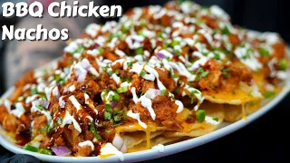 How To Make Restaurant Quality Nachos At Home (BBQ Chicken Nachos Recipe)