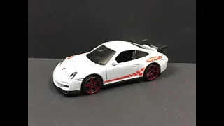 Hot Wheels Porche 911 GT3 RS 1:64 (1080p HD)