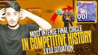 Most Deadly Last Circle in Pubg Mobile Competitive History #pubgmobile