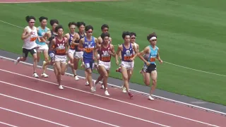 男子1部1500m決勝　関東インカレ2022