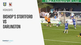 Bishop's Stortford 1-0 Darlington - National League North - 2023/24