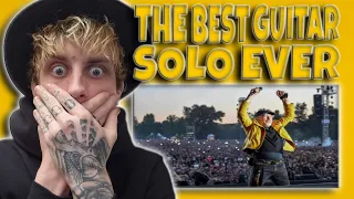 THE BEST GUITAR SOLO EVER!!! Vasco Rossi - C'è chi dice no (Live Modena Park) UK First Time Reaction