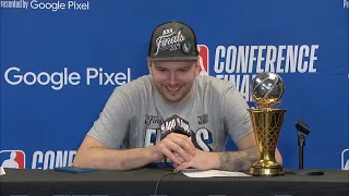 Luka Doncic PostGame Interview | Dallas Mavericks vs Minnesota Timberwolves