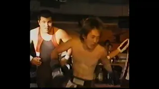 Koichiro Kimura & Tanomusaku Toba vs Exciting Yoshida & Sanshiro Takagi, DDT 7/6/2000