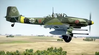 1943 - Hans Rudel y su Stuka en el frente oriental....  (CGI)