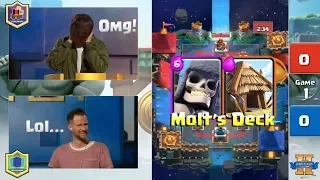 Molt VS Ted | Clash Royale King’s Cup 2017 - $200,000 Clash Royale Tournament - Day 2