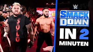 WWE SmackDown in 2 Minuten | Heyman warnt vor Bloodline! Backlash Verwaltung vor Top Crowd! 03.05.24