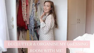 EXTREME Dressing Room Declutter & Organisation | Get My Wardrobe Ready for Moving! | Molly Jo