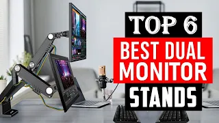 Top 6: Best Dual Monitor Stands 2024 | Best Monitor Arm - Reviews