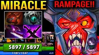 MIRACLE- Doom Rampage - WTF Carry 2 Game Dota 2 Highlights by Time 2 Dota #dota2