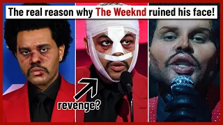 What is The Weeknd doing to his face?!