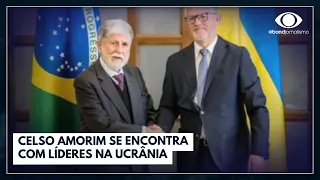 Celso Amorim se encontra com líderes na Ucrânia | Jornal da Noite
