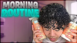 GRWM Morning Routine + Curly Hair Routine ✨ | KidSteez Vlog