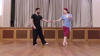 Advanced Combos | Advanced Lindy Hop with Sharon & Josh | The Wednesday Club 6th December 2017